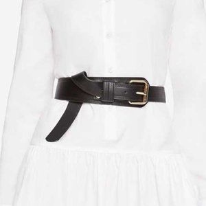 BCBGMAXAZRIA faux leather waist belt- NWT